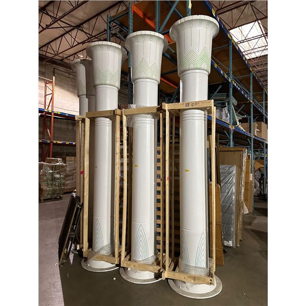 Group of 3 -12ft pillars