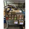 Image 1 : Group of misc items including - approx. 13 boxes of note tags, extension cords, 2 boxes of fishing g
