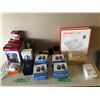 Image 1 : Large group of assorted electronics - includes pulse oximeter/wireless body composition sale/Omron b
