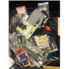 Image 2 : Large group of assorted items - includes 4 drawer dresser / paintings / printer cables / IKEA utilit