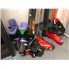 Image 2 : Group of assorted skiing equipment - includes Lange & Salomon ski boots & Rossignol 83 skis etc