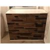 Image 1 : Modern 5 drawers wooden dresser - approx. 39 1/2" x 18" x 33 1/2")