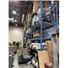 Image 1 : Warehouse pallet racking - 7 vertical uprights(15' x 3') & 35 horizontal beams (8')