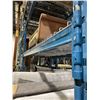 Image 2 : Warehouse pallet racking - 7 vertical uprights(15' x 3') & 35 horizontal beams (8')