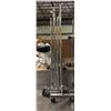 Image 1 : Group of 5 clothing racks - misc. sizes