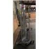 Image 1 : Group of 6 clothing racks - misc. sizes