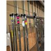 Image 3 : Group of 6 clothing racks - misc. sizes
