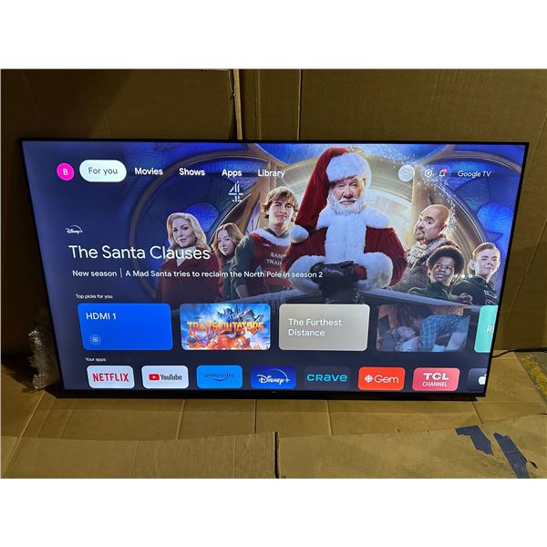 TCL 65" S CLASS 4K UHD HDR LED SMART TV WITH GOOGLE TV - 65S450G-CA