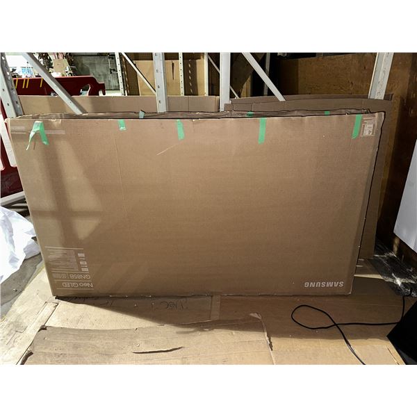 Samsung 85'' TV not working (no power, screen might be broken)