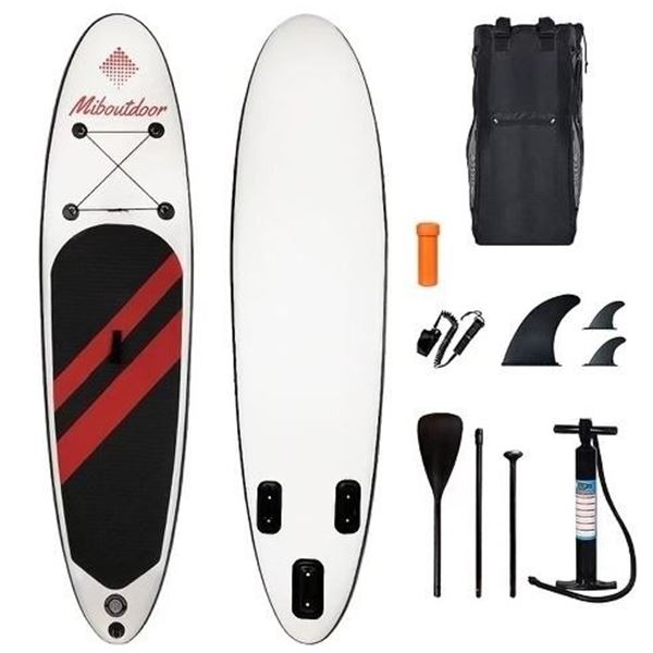 NEW Miboutdoor -  3.2 m long paddle board w/ all accessories shown