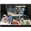 Image 1 : LOT OF VINTAGE VANCOUVER CANUCKS MAGAZINES