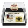 Image 1 : ERNIE BANKS Signed Thumbprint Baseball LE # 055/200 w/ Display Case BECKETT