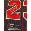 Image 2 : MICHAEL JORDAN SIGNED CHICAGO BULLS JERSEY (IPA COA)