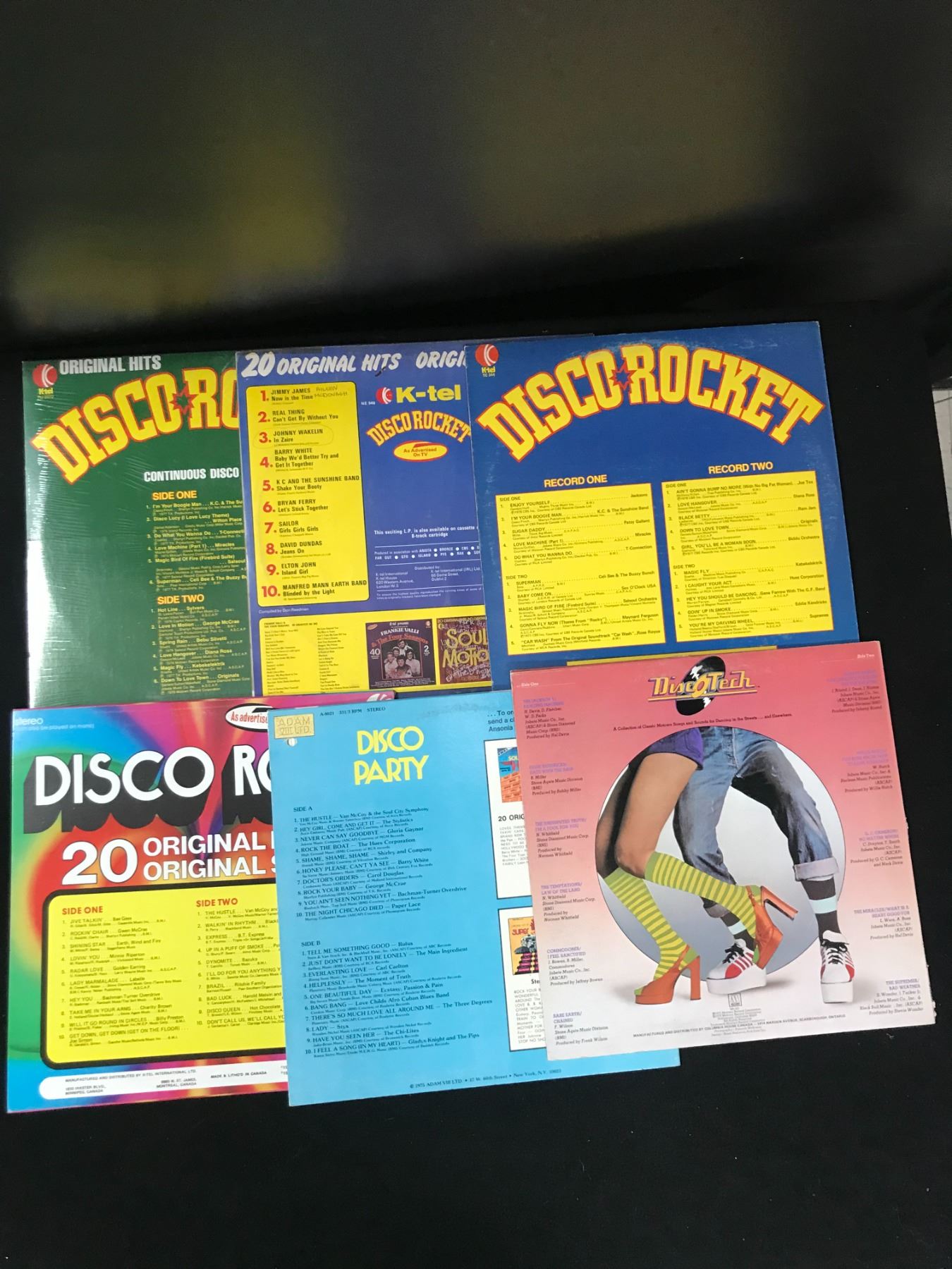 Disco Records Examples VARIOUS DISCO RECORDS