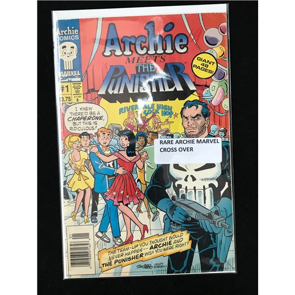 Archie Crossover ARCHIE COMICS ARCHIE MEETS THE PUNISHER NO.1