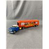Image 1 : Vintage Tin Auto Tranport Collector Vehicle. Made In Japan. Approx. 12 1/2" Long