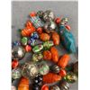 Image 2 : Bag of Vintage Unique Glass & Silver Beads & Spacers