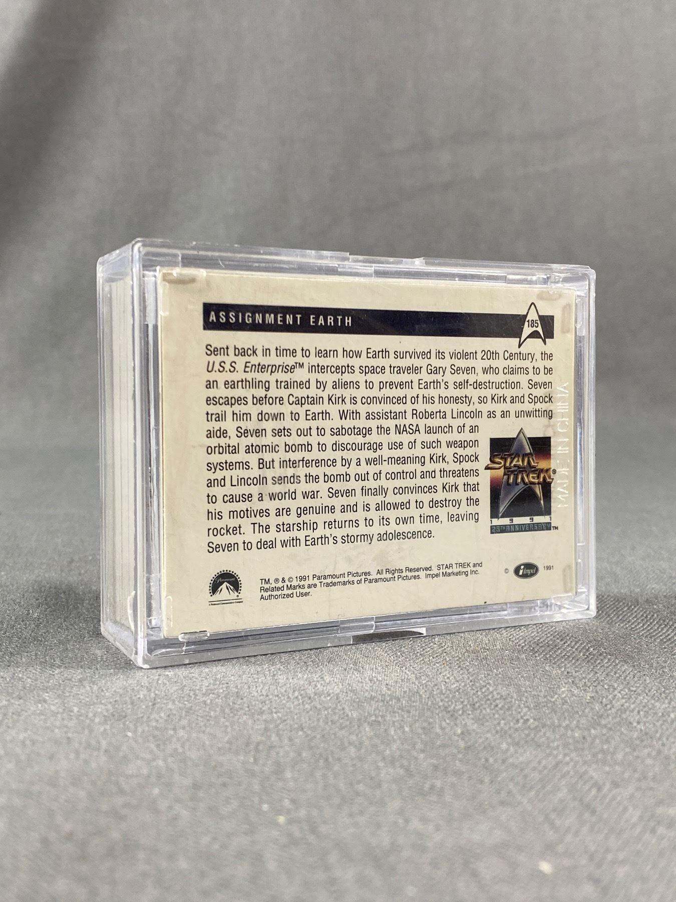 Collectible Paramount Pictures Star Trek Collector Cards