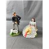 Image 2 : Lot Of Vintage Figures - Jam Pot, Gone With The Wind -  Rett & Scarlet + More