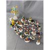 Image 1 : Lot Of Ceramic Accessories For Christmas Villages
