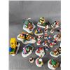 Image 3 : Lot Of Ceramic Accessories For Christmas Villages