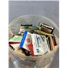 Image 2 : Vintage Collectible Match Books In Plastic Humidor (No lid)