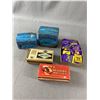 Image 1 : Vintage Lot - 2 Edgeworth Tobacco Tins, 2 Match Boxes ( Diamond & Eddy's) & Camel Joe's Racing Match