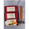 Image 1 : 2 Senator Pipe Display Boxes, V Master Cigarette Maker w/ Papers & 2 Twinplex Razor Sharpeners