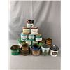 Image 1 : Large Lot Of Misc Vintage Tobacco Tins. As Is.