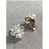 Image 2 : Vintage Swarovski Cystal Beads Clip Back Earrings