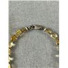 Image 2 : Quality Sterling & Citrine Crystal Bracelet