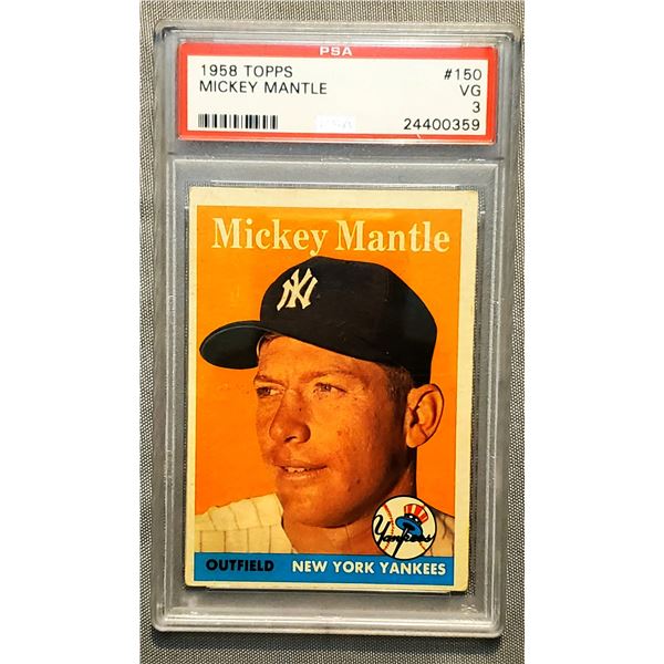 Mickey Mantle PSA