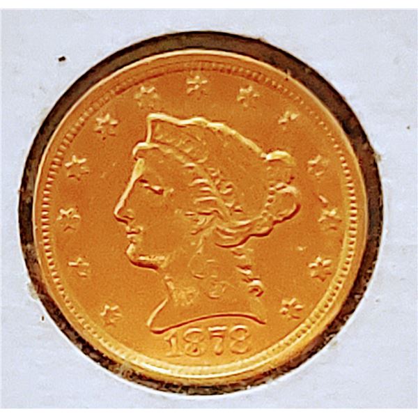 1878 Liberty Head $2.50