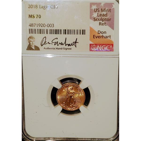 Don Everhart $5 Eagle