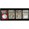 Image 1 : NGC MS70 Silver Eagles