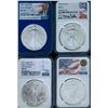 Image 1 : NGC MS70 Silver Eagles