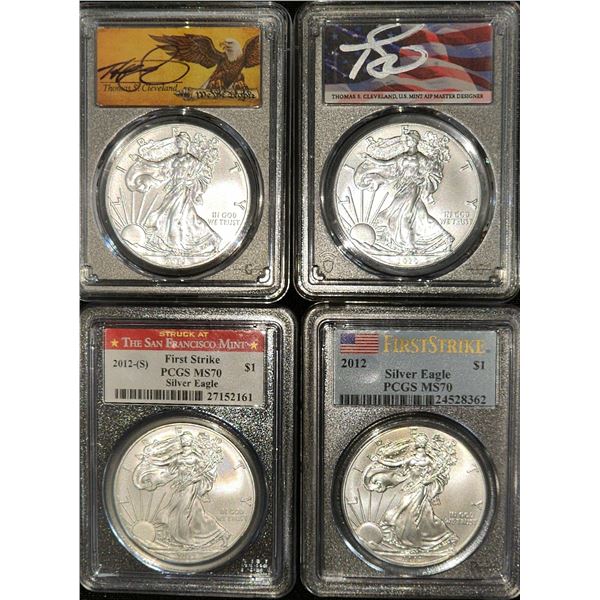 PCGS MS70 Silver Eagles