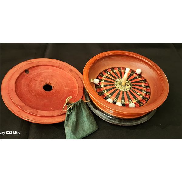 1850's Travel Roulette Wheel