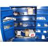 Image 3 : Napa Blue Cabinet Bolt Bin with 6 Drawers full of Bolts and Nuts and Assorted Parts (1)