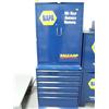 Image 4 : Napa Blue Cabinet Bolt Bin with 6 Drawers full of Bolts and Nuts and Assorted Parts (1)