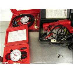 Mac Tool VG3 Vacuum Fuel Pump Pressure Kit and Mac Tool TPT450M Transmission oil Pressure Tester and