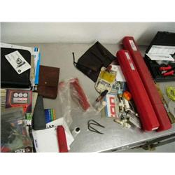 Top Shelf: Thread Setter Kit made By Marson, Snap-On Halogen Leak Detector, and Misc.  (1)