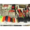 Image 1 : Huge Set of Screwdrivers and a set of Socket Drivers, Snap-On Files, Mac Pickers, Small Set of Snap-