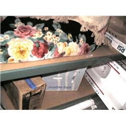 1-Vanity Top Sink Bone Color 25"x19"Deep Fits 24" x 18" Deep Vanity, Garden of Eden Collection: Floo