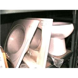 5-Marble 37x19" Banjo Vanity Tops (3 of which are left handed Bowls other 2 are Right Handed Bowls),