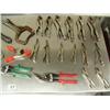 Image 4 : Large Lot of Alligator Pliers, Crescent Wrenches, etc.  (1)