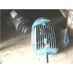 1 Marathon Electric General Purpose Motor M#ZVA145TTDR5331AA PH-3 type RPM-1740, 1 WEG Motor M#00318