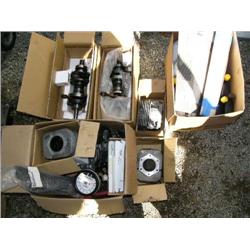 Lot of Misc. Car Parts, and Box of Oil  (1)