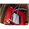 Image 2 : Large Assortment of 4 boxes of: Air Hoses Metal Cable, Extension Cords, Drip Pans, etc.  (1)