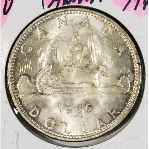 1966 CANADIAN SILVER DOLLAR